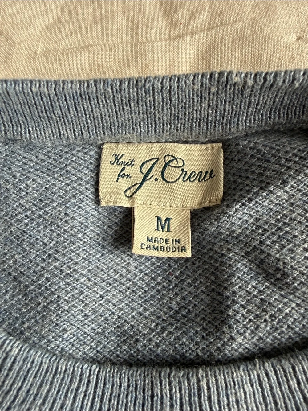 Men’s J Crew Blue Sweater